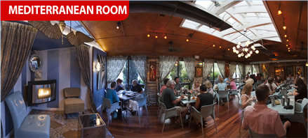 The Mediterranean Room at Stoney Knob Café